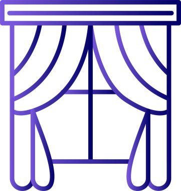 pencere simgesi vektör illüstrasyonu