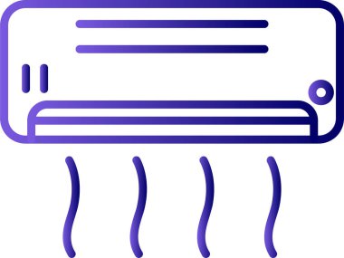 Klima vektör simgesi 