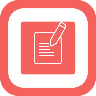 Simge oluşturulmasının vektör illüstrasyonu