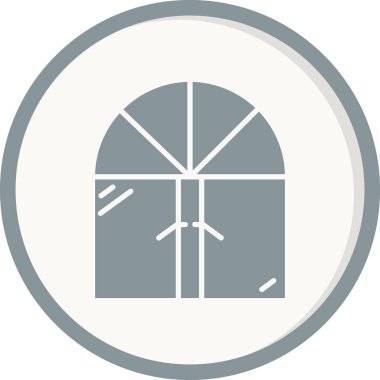 pencere simgesi vektör illüstrasyonu