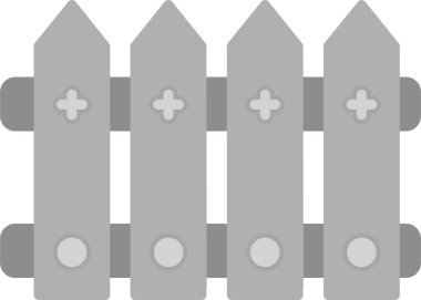 vektör bahçesi çiti simgesi