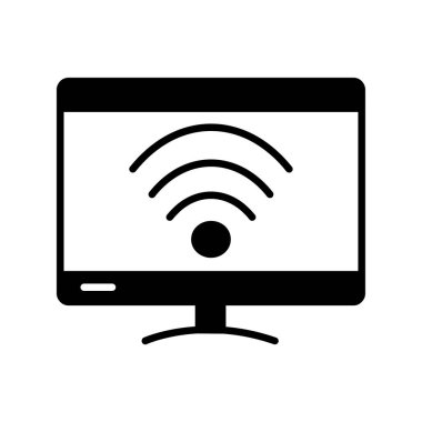 Akıllı televizyon. Web simgesi