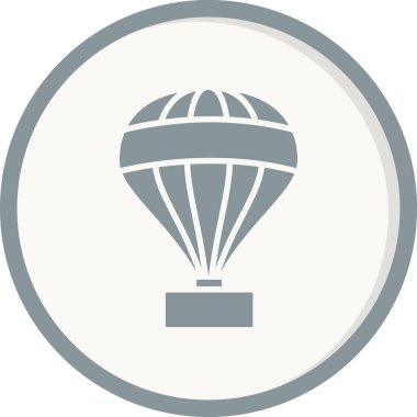 Sıcak hava balonu vektör illüstrasyonu