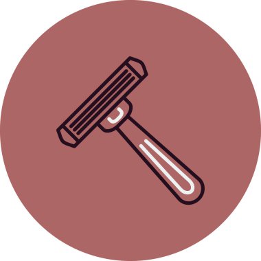 Razor web simgesi basit tasarım