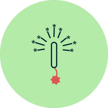 Maytapın vektör illüstrasyonu