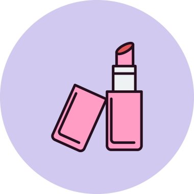 ruj vektör simgesi modern basit illüstrasyon 