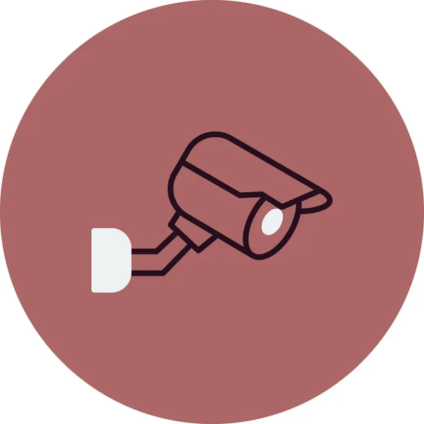 Cctv Security Safety Tool Icon Simple Illustration — Stockový vektor