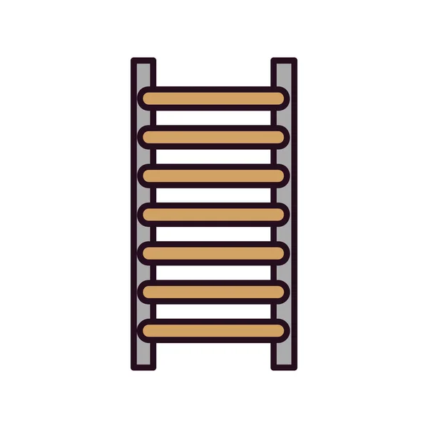 Ilustración Vectorial Escalera — Vector de stock