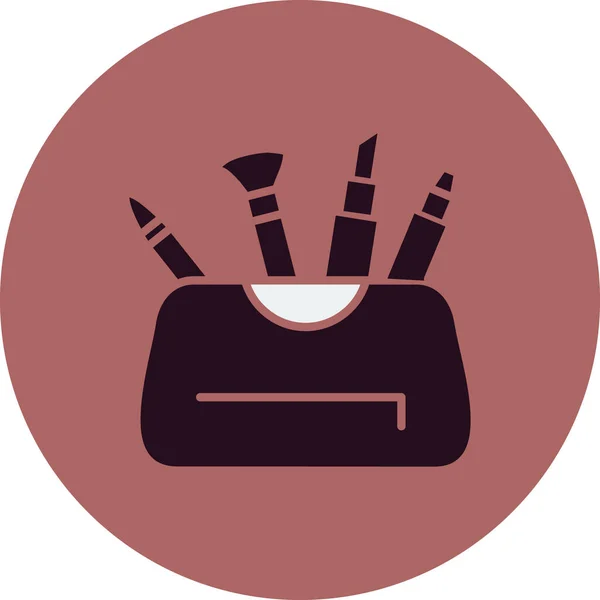 Makeup Bag Vector Illustration — Stockový vektor