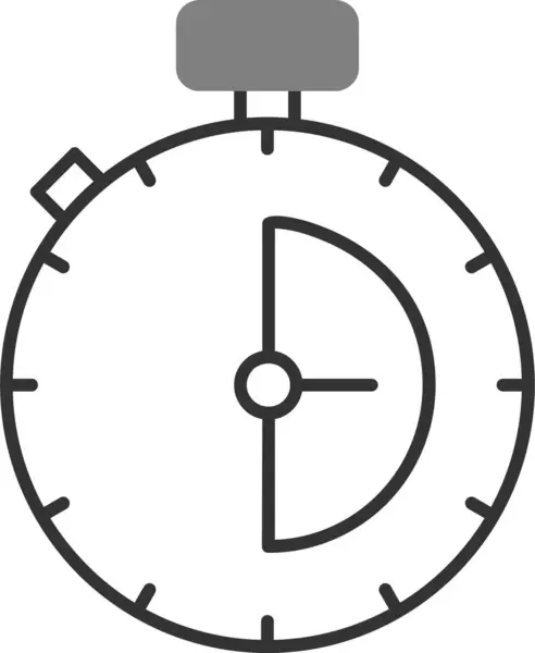 Countdown Web Icon Simple Illustration Stopwatch — Stock vektor