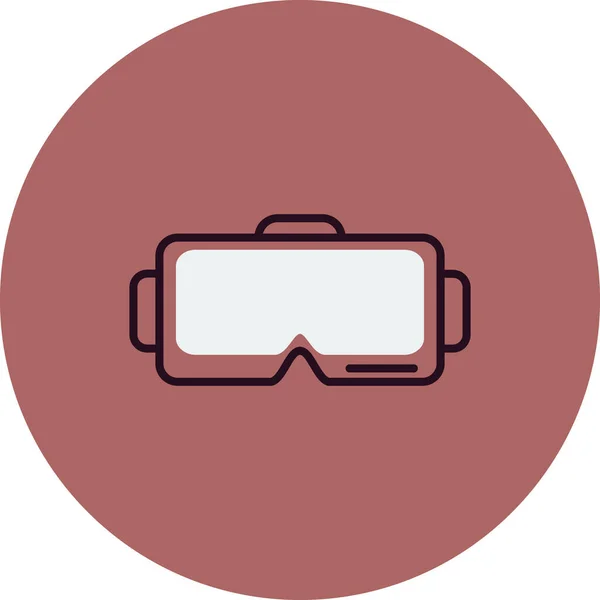 Glasses Web Icon Simple Illustration — Stock vektor