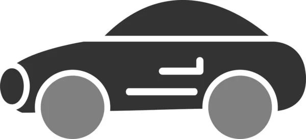 Carro Ícone Web Ilustração Simples —  Vetores de Stock