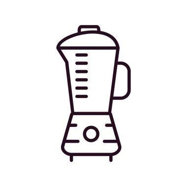 Karıştırıcı simgesi, vektör illüstrasyonu