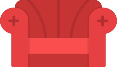 kanepe web simgesi, basit tasarım