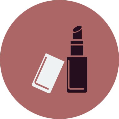 ruj vektör simgesi modern basit illüstrasyon 