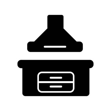 Ayıklayıcı ağ simgesi vektör illüstrasyonu