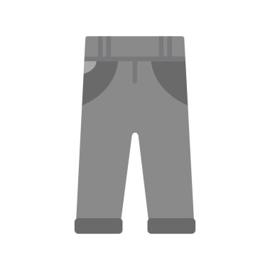 pantolon simgesi vektör illüstrasyonu 