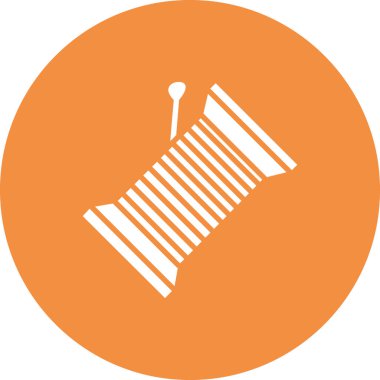 İplik makarası vektör illüstrasyonu