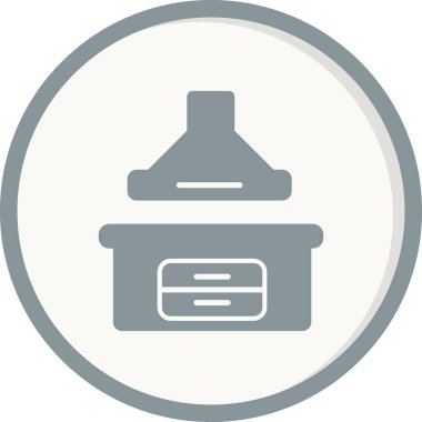 Ayıklayıcı ağ simgesi vektör illüstrasyonu