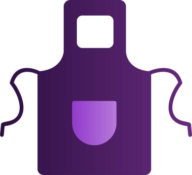 önlük simge vektör çizim