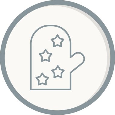 Fırın Eldiveni 'nin vektör simgesi