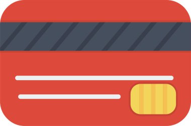 kart simge vektör çizim