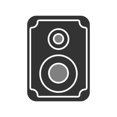 Woofer 'ın vektör illüstrasyonu