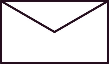 zarf web simgesi, vektör illüstrasyonu  