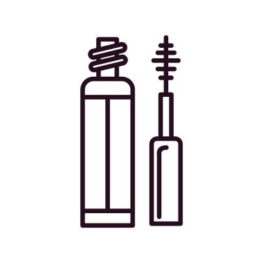 Göz maskarası simgesi, vektör çizimi