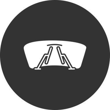 Windscreen 'in vektör çizimi 