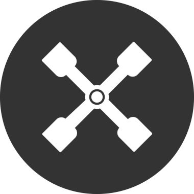  Sürükleme anahtarı. Web simgesi basit tasarım