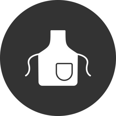 önlük simge vektör çizim