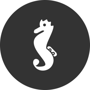 Deniz atı vektör illüstrasyon