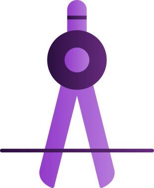 bölücü simgesi vektör çizimi