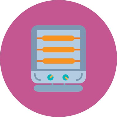 Isıtıcının vektör çizimi