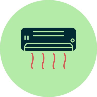 Klima vektör simgesi 