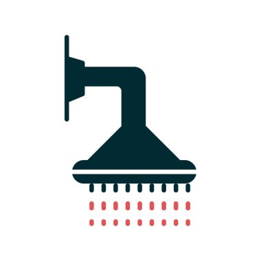 Duşun vektör çizimi