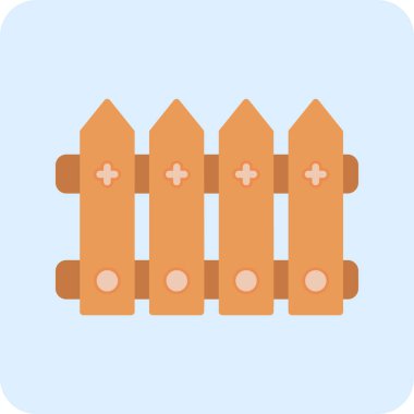 vektör bahçesi çiti simgesi