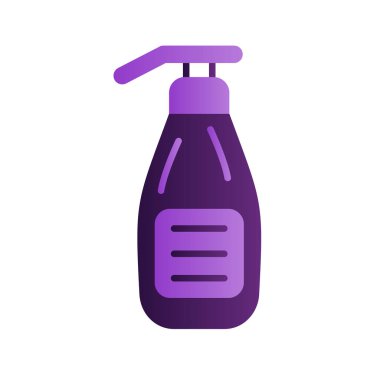 Bir şişe şampuan. vektör illüstrasyonu