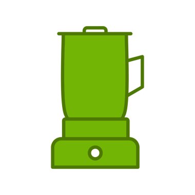 Mutfak karıştırıcı simgesi, vektör illüstrasyonu