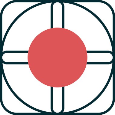 Sahil Güvenlik vektör çizim