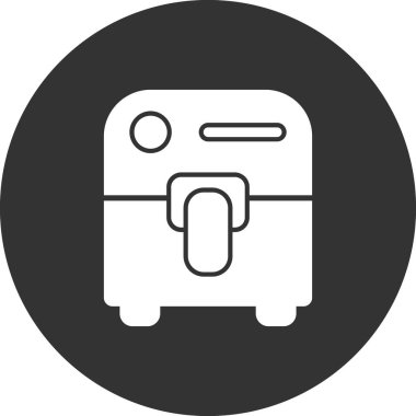 Resim, Air Fryer simge vektörü