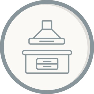 Ayıklayıcı ağ simgesi vektör illüstrasyonu