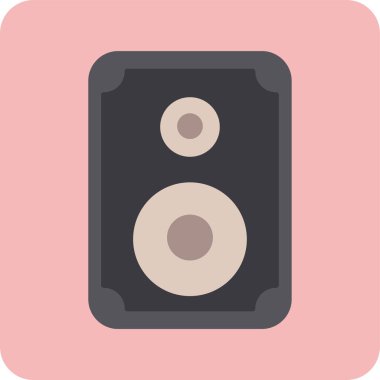 Woofer 'ın vektör illüstrasyonu