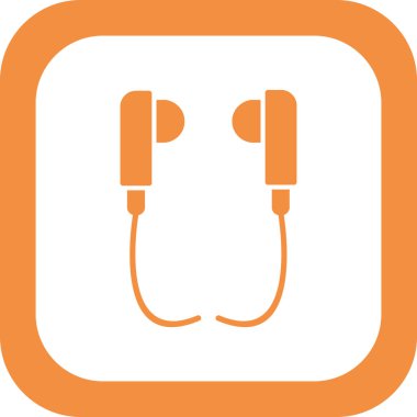 Eller serbest kulaklık vektör çizimi