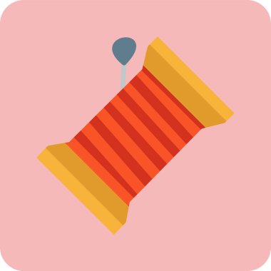 İplik makarası vektör illüstrasyonu