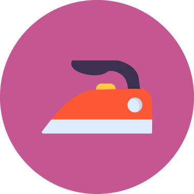 Demir ikon vektör illüstrasyonu