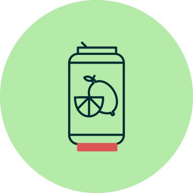 Soda simge vektör çizim