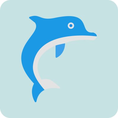 yunus simgesi vektör illüstrasyonu