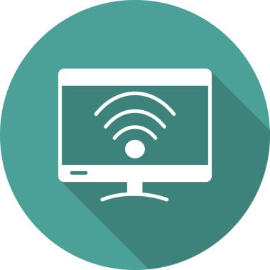 Akıllı televizyon. Web simgesi